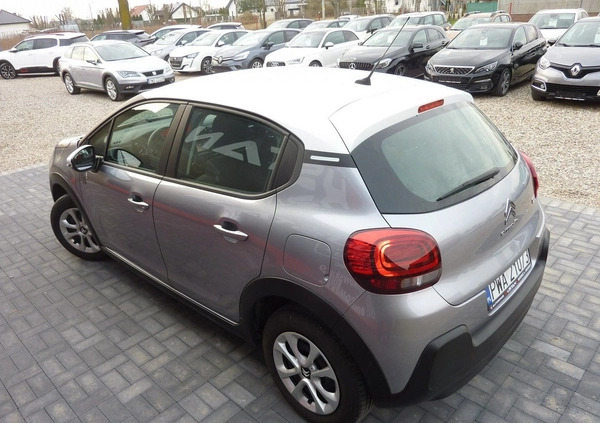 Citroen C3 cena 47900 przebieg: 13600, rok produkcji 2021 z Stargard małe 529